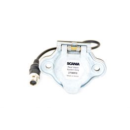 2758810 Pótkocsi aljzat, 1 F MINI DIN kamera